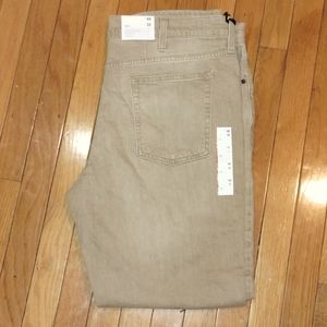 Goodfellow& company total relax new with tag slim pants 40x 32 camel and color